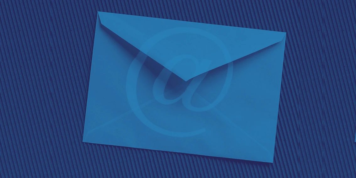 Envelop with Email @ symbol