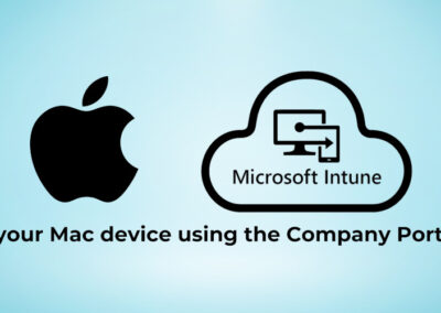 How to Enrol Your Mac using the Company Portal app (Intune)